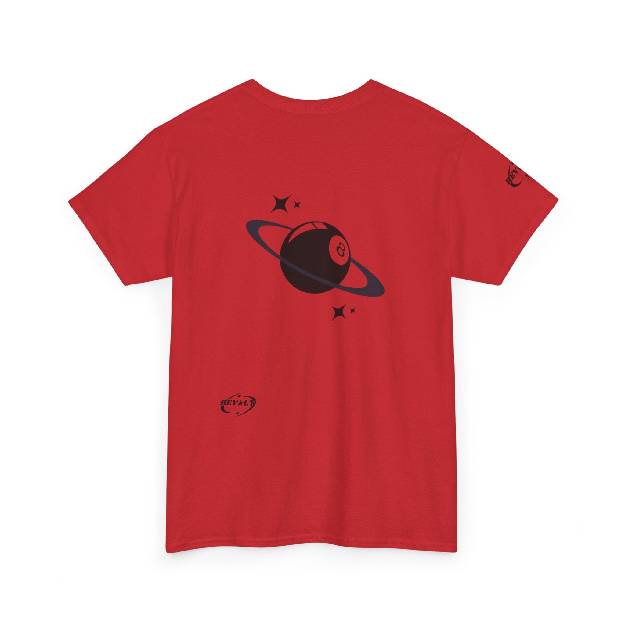 T-shirt graphique Revolt — T-shirt streetwear rétro 8-Ball Planet