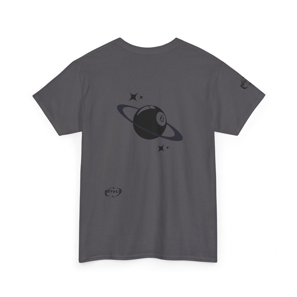 T-shirt graphique Revolt — T-shirt streetwear rétro 8-Ball Planet