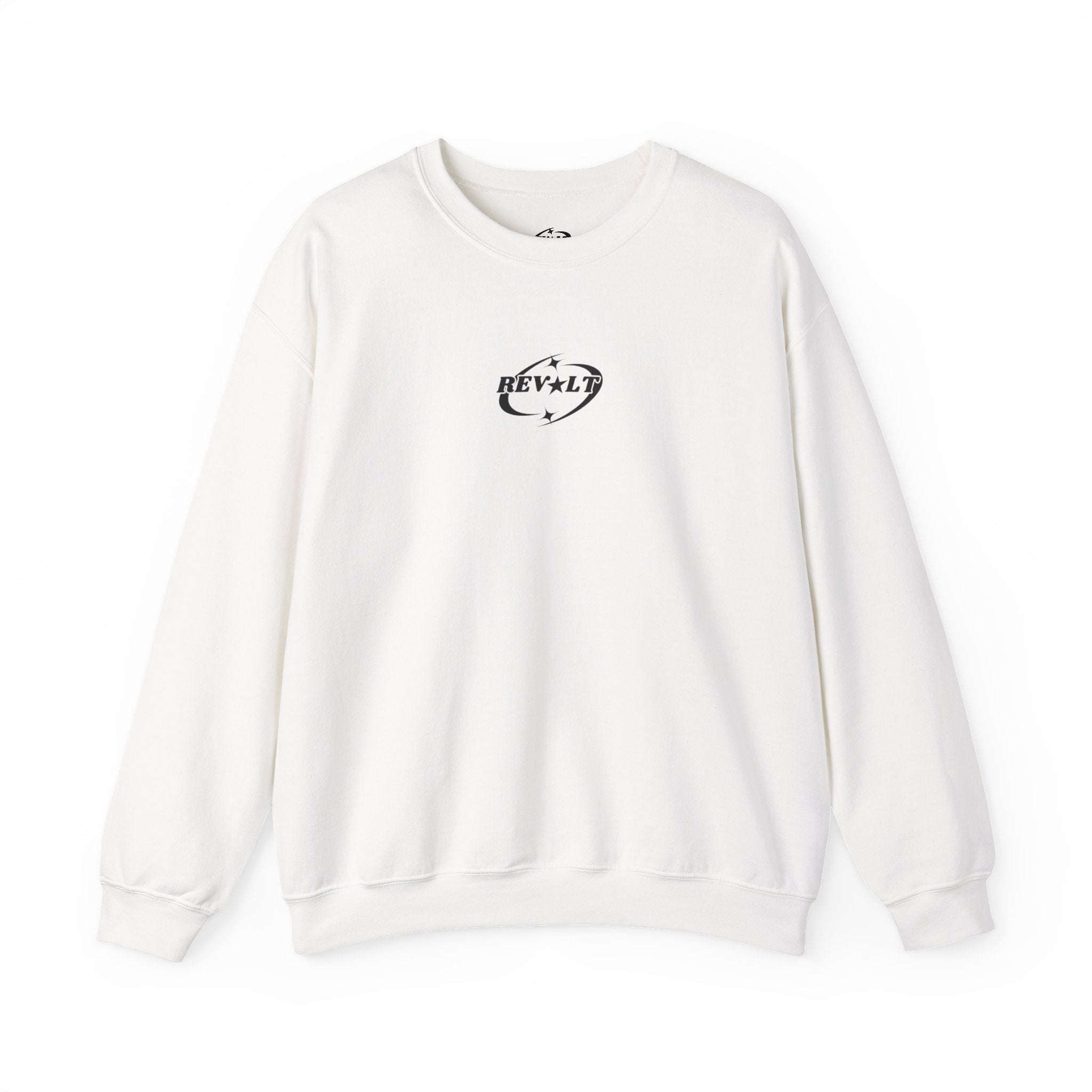 Sweat-shirt col rond « Ghost Balloon » – Joli motif graphique minimaliste dans le dos