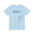 Revolt Bunny Tee — Minimal Graphic Rabbit T‑Shirt